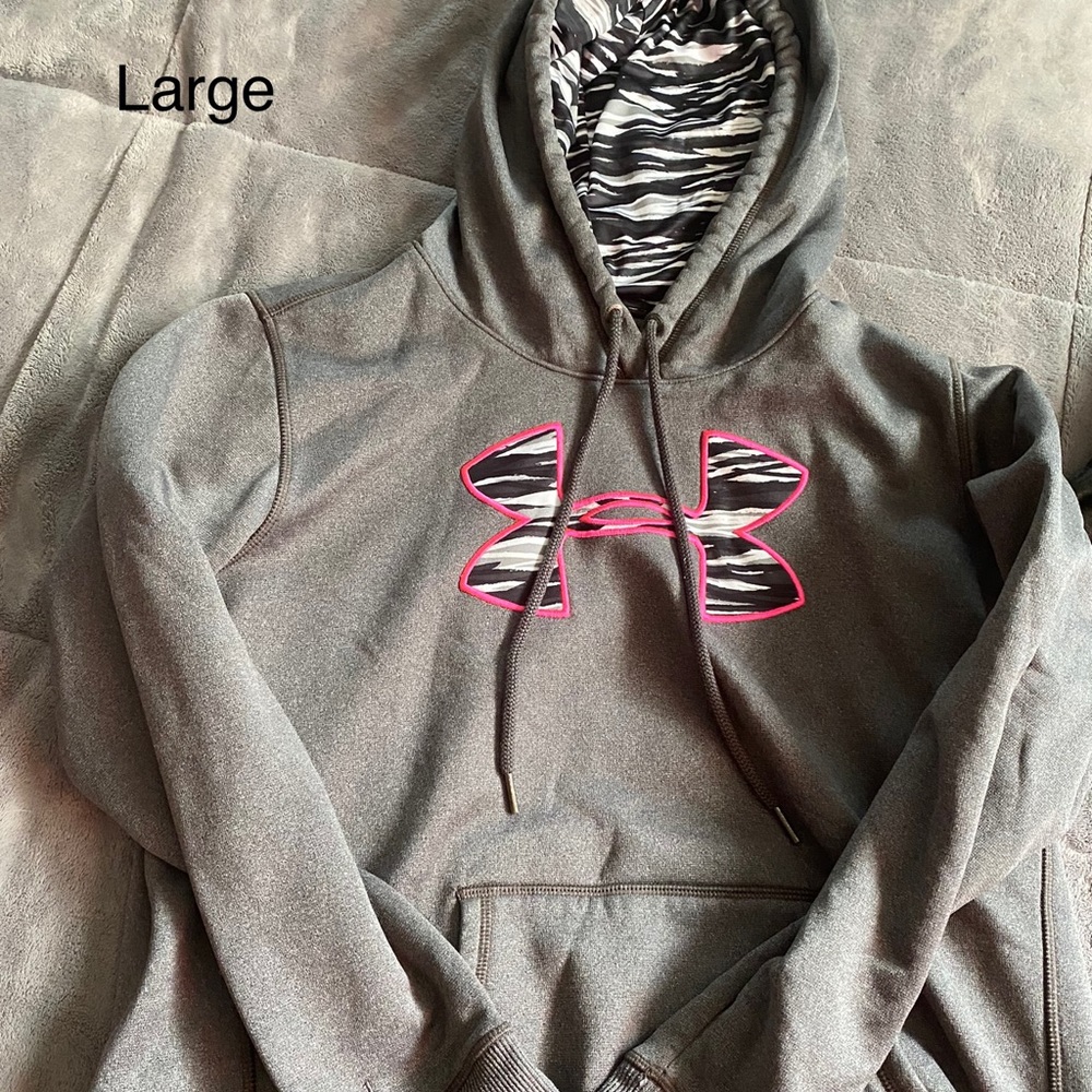 Zebra Print Under Armour Hoodie